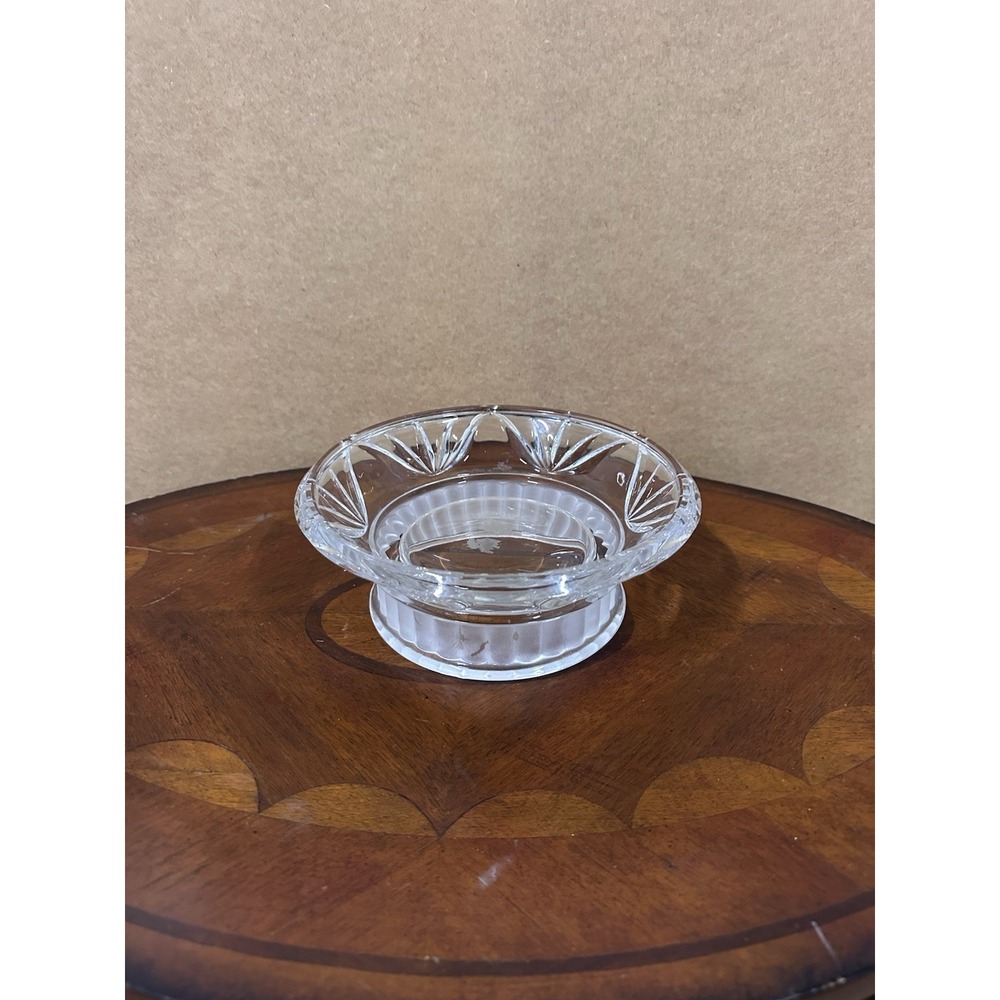 GORHAM FINE‎ CRYSTAL CANDY DISH BOWL MADE IN POLAND BEAUTIFUL CENTERPIECE